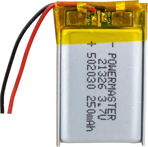 502030 3.7 Volt 250 Mah Lityum Polimer Pil