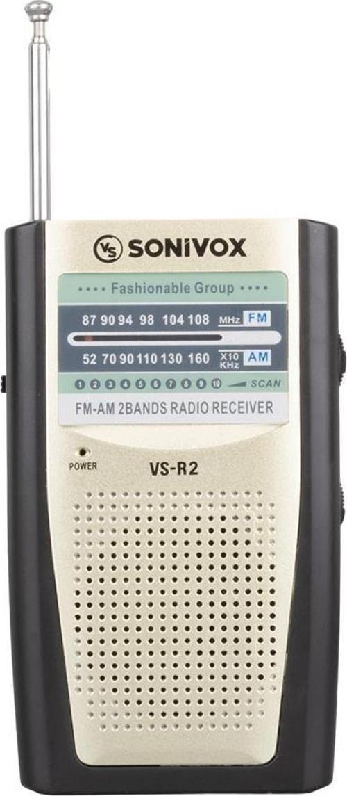 Sonivox VS-R2 Analog Radyo Krem Renk