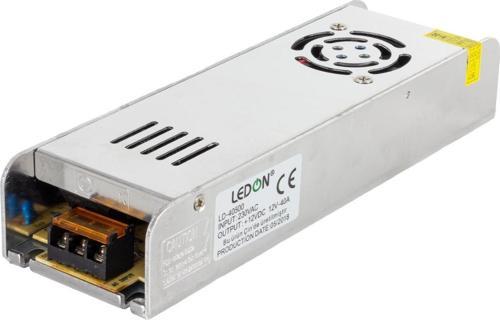 LD-40500 12 Volt 40 Amper 480 Watt Metal Kasa Adaptör