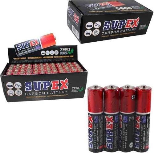 R03 1.5 Volt Çinko Karbon AAA İnce Kalem Pil 60'lı Kalem Pil