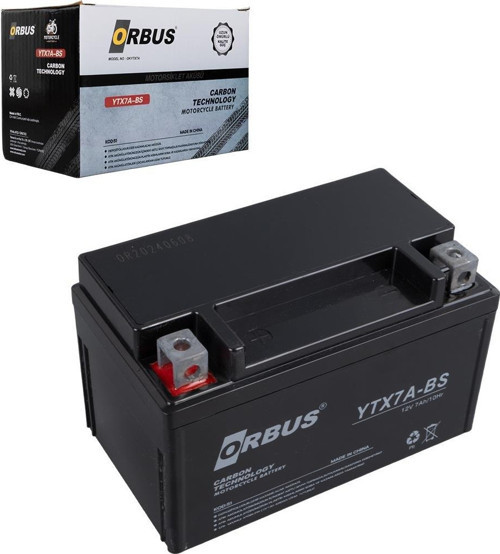 YTX7A-BS 12V 7A Motosiklet Aküsü (152 X 88 X 98 MM) (2.5Kg)