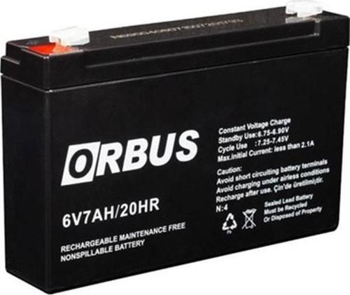 6 Volt 7 Amper Kuru Akü (150 * 30 * 94 Mm)