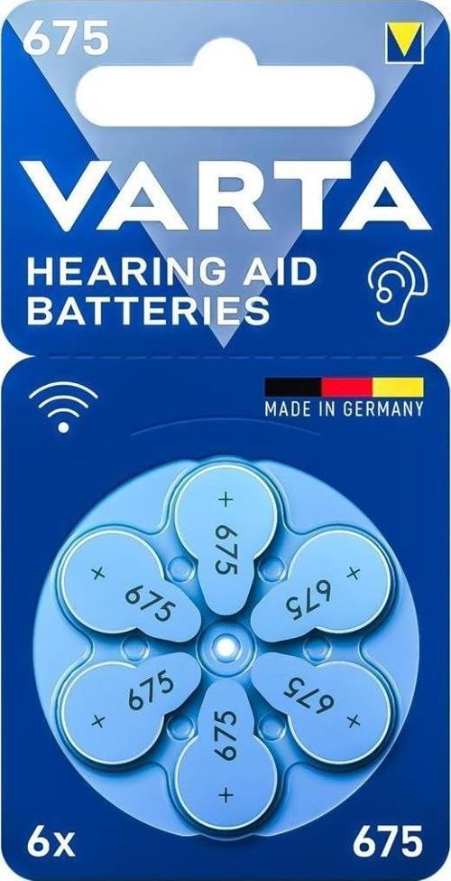 675 Numara Kulaklık İşitme Cihazı Pili (6'lı Paket)