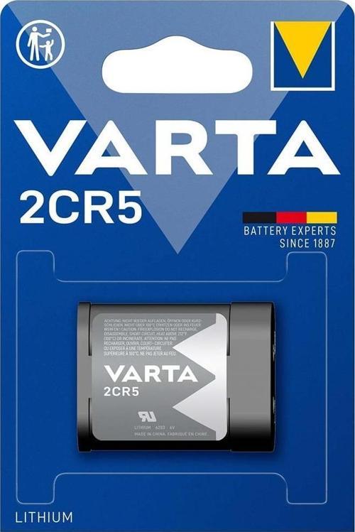 Varta 2CR5 Lityum 6 Volt Fotoğraf Makinesi Pili