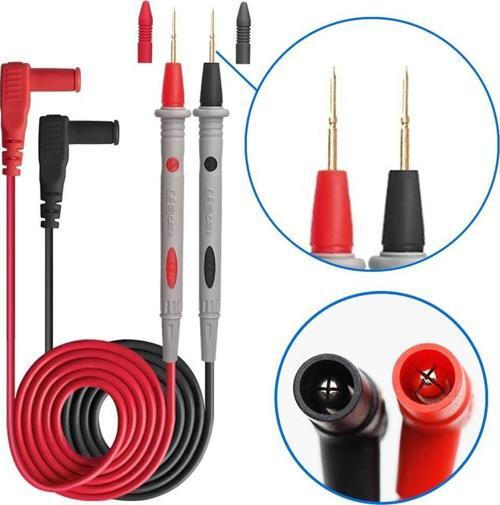 3014B İğne Tip Multimetre - Ölçü Aleti Probu 1000V 10A (106 CM Uzunluk)