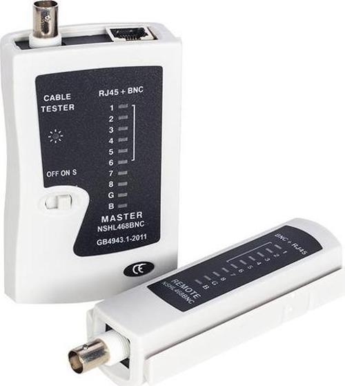 RJ45- BNC Kablo Test Cihazı