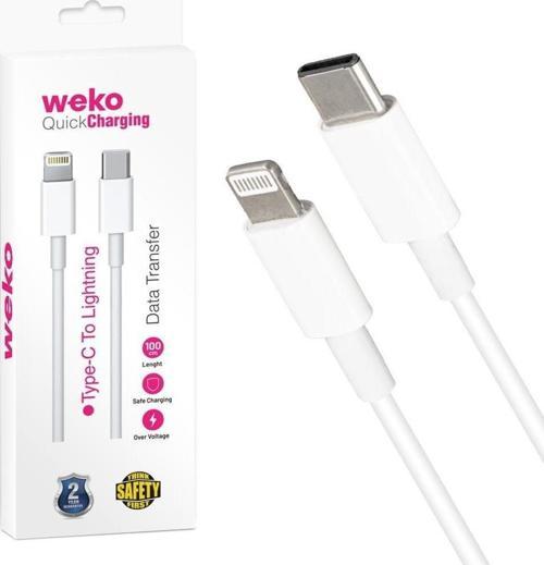 WK-21445 Type-C To Lightning Telefon Şarj Kablosu
