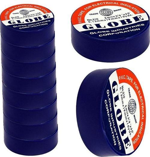 0.13Mmx19Mm İzole Bant 10'lu Lacivert