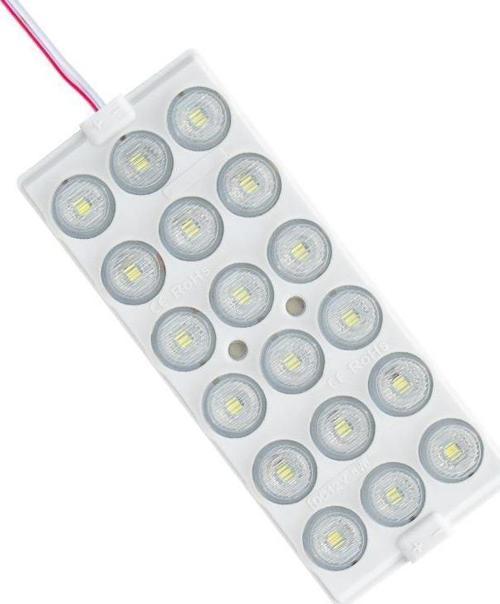 12 Volt 6 Watt Soğuk Beyaz 18 Ledli 2'li Paket Yanıp Sönen Modül Led