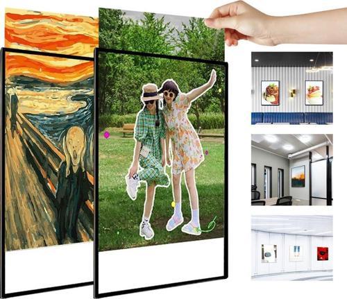 PM-21756 Ledli A2 Değiştirilebilir Reklam Poster Çerçevesi (Tabela)