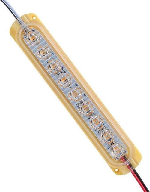 Parlak Yanıp Sönen Sarı 24 Volt 1.2 Watt 2835 Modül Led 14*32.5