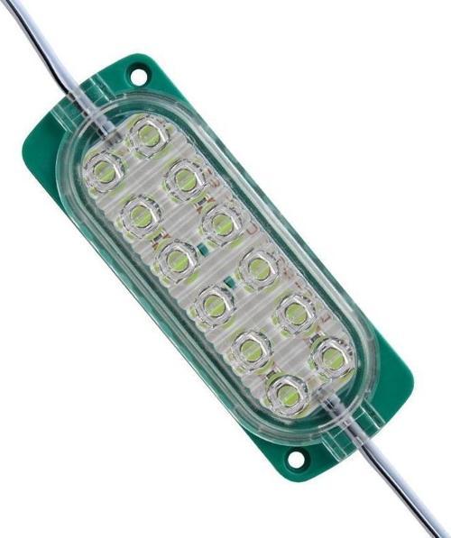 24 Volt 2.4 Watt Tek Renk Yeşil 2835 Modül Led