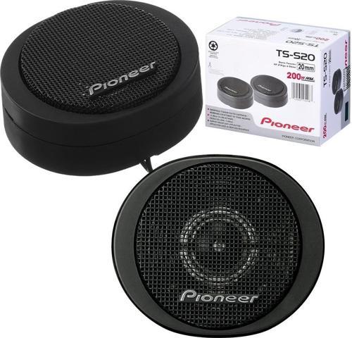 TS-S20 3/4'' 20Mm 200 Watt Hard Dome Super Tweeter Tiz Hoparlör (2'LI Takım)