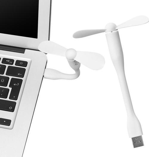 SL-UF05 Taşınabilir Esnek Beyaz USB Mini Fan