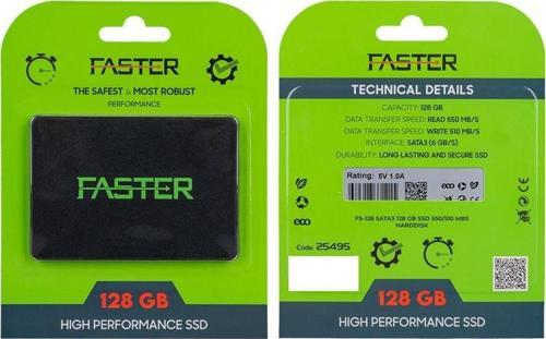 Faster FS-128 Sata3 128 GB SSD 550/510 Mb/s Harddisk