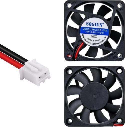 IC-216A Fırçasız DC Fan 60X60X15mm 24 Volt 2 Pin