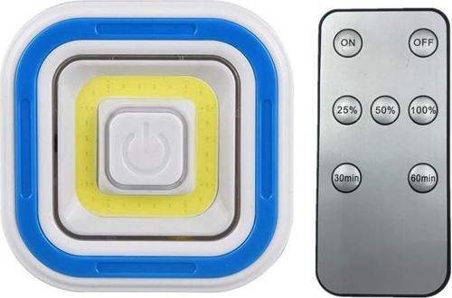 PM-6937 Cob Ledli Pilli Uzaktan Kumandalı Tekli Lamba