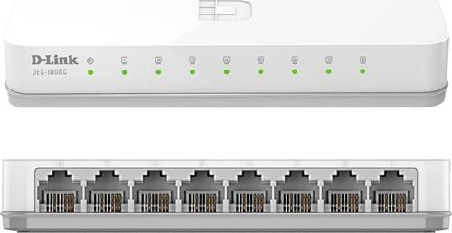 DES-1008c 10/100 Mbps 8 Port Ethernet Switch