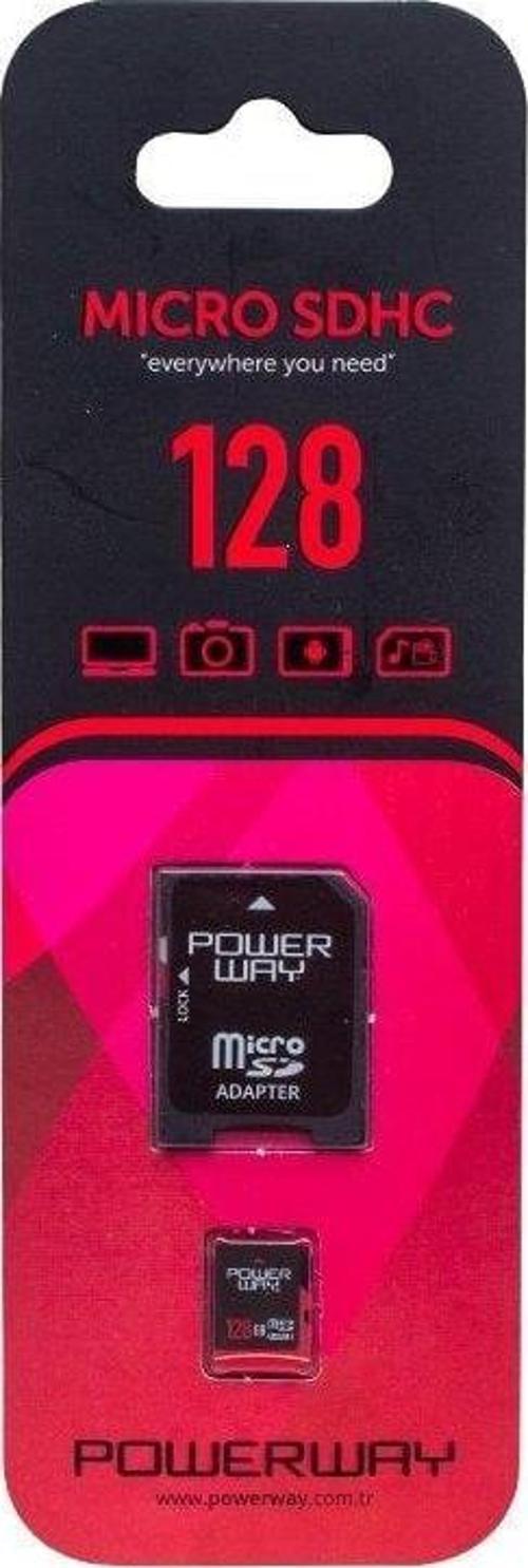 PWR-128 128 GB Micro SD (Class 10) Hafıza Kartı