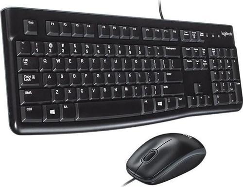 MK120 Usb Q Siyah Kablolu Klavye + Mouse Set