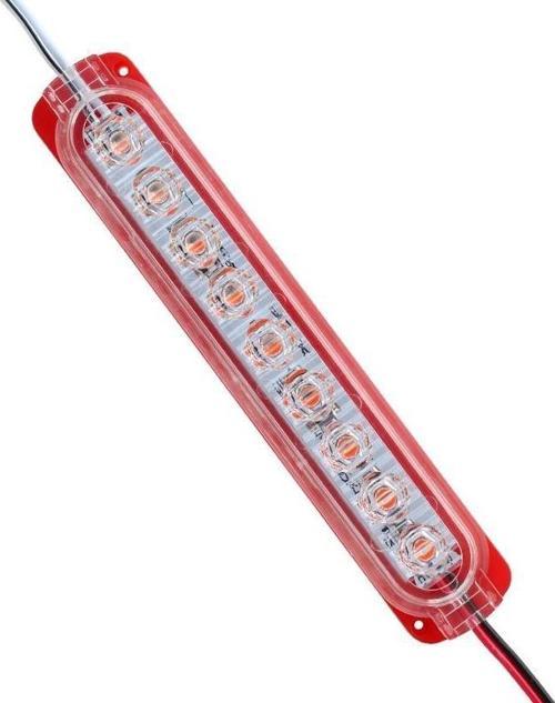 Parlak Yanıp Sönen 24 Volt 1.2 Watt Kırmızı 2835 Modül Led 14*32.5
