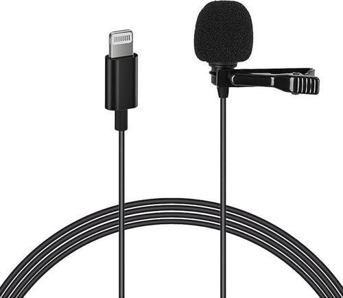 Magicvoice JH-041 Cep Telefonu için Lightning Youtuber Yaka Mikrofonu