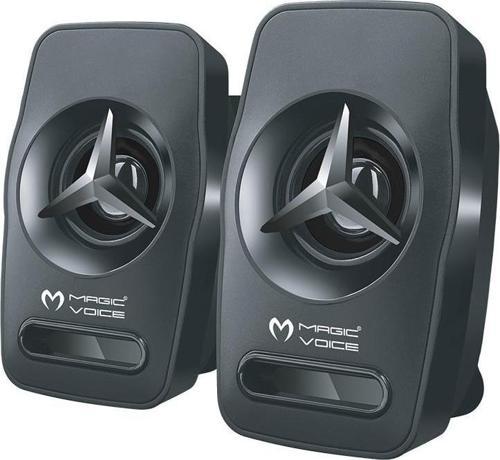 Magicvoice T-19 1+1 USB Pc Mini Hoparlör - Speaker (2*3 Watt - 4 Ohm)