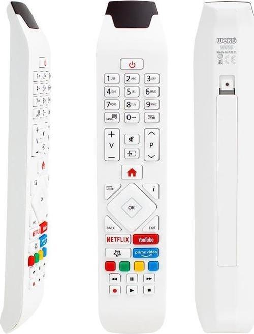 Vestel RCA343140P Youtube-Netflix-Prime Video Tuşlu Lcd-Led Tv Kumanda Beyaz