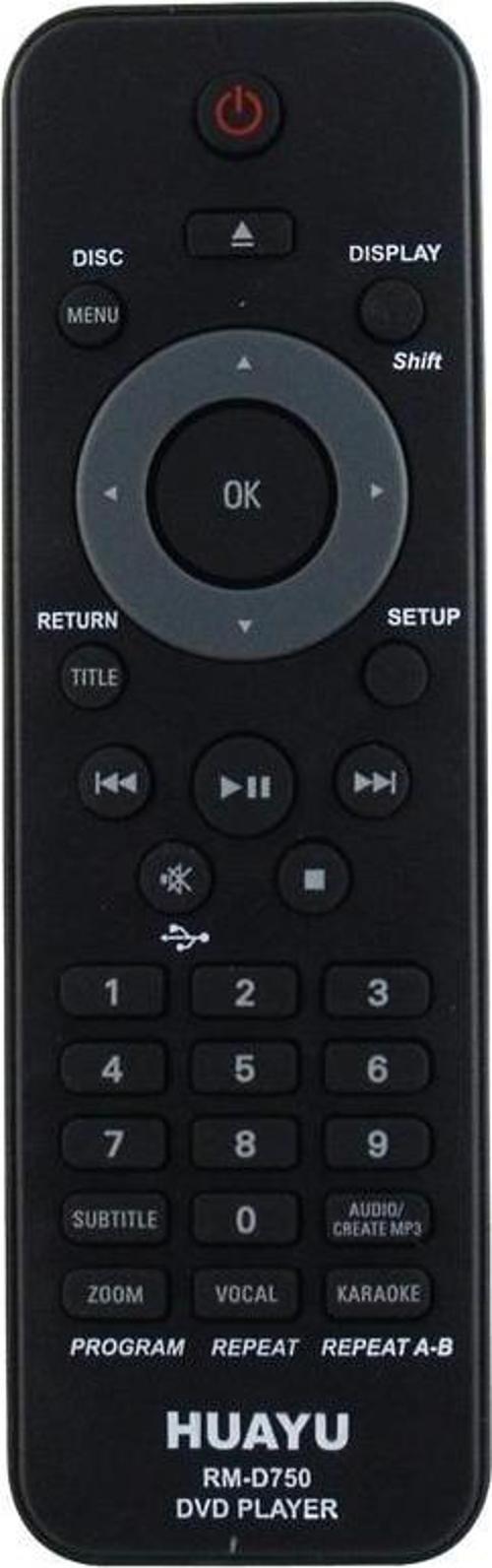 Universal RM-D750 Dvd Kumandası