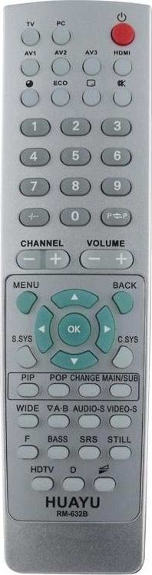 RM-932B Lcd Led Tv Kumandası
