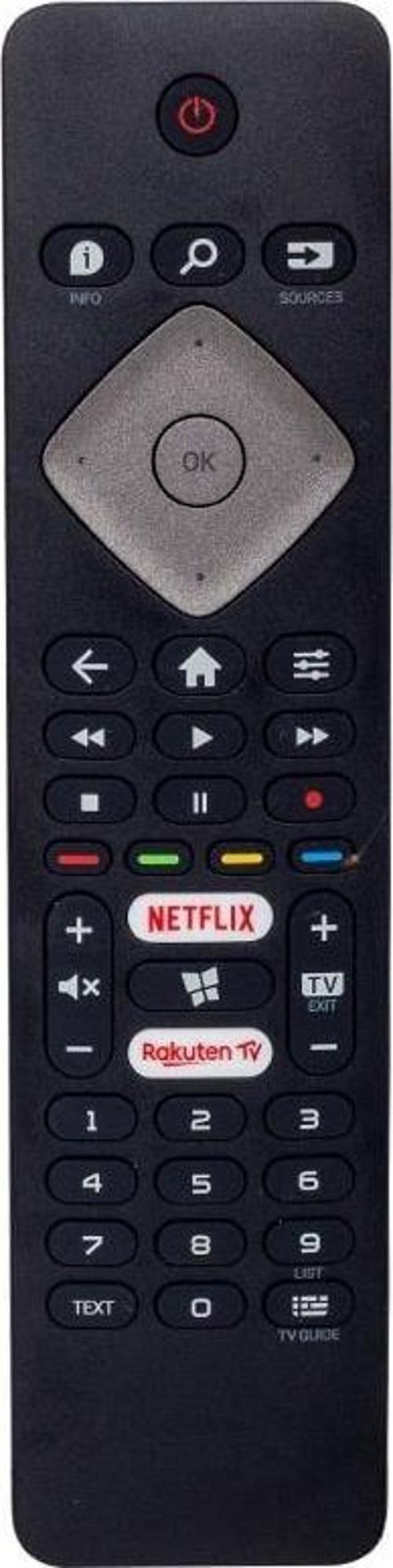 Netflix-Rakuten Tv Tuşlu Led Tv Kumandası BRC0884301-01