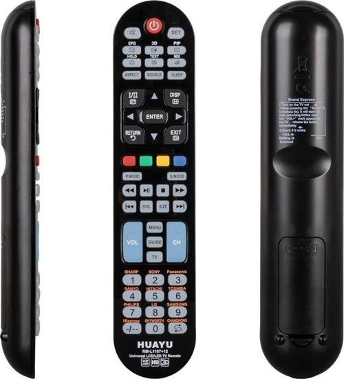 RM-L1107+12-in-1 Lcd-Led 3D Tv Kumandası