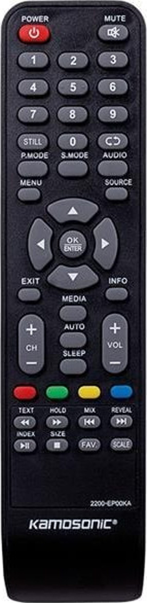 Kamosonic 2200-EP00KA Lcd Led Tv Kumandası