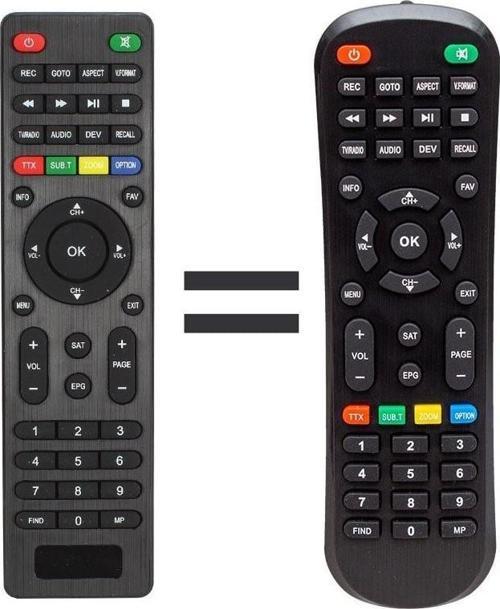 F16 HD Uydu Alıcı Kumandası