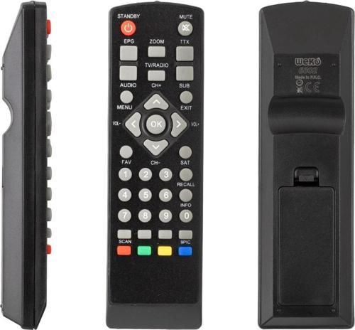 Goldmaster Mini SD - Digimaster Hector Mini Scart - Korax Mini Box - Hiremco Mini SD Wise Uydu Alıcı Kumandası