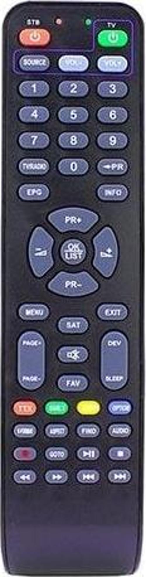 Mercury Full HD Mini Uydu Alıcı Kumandası 6643