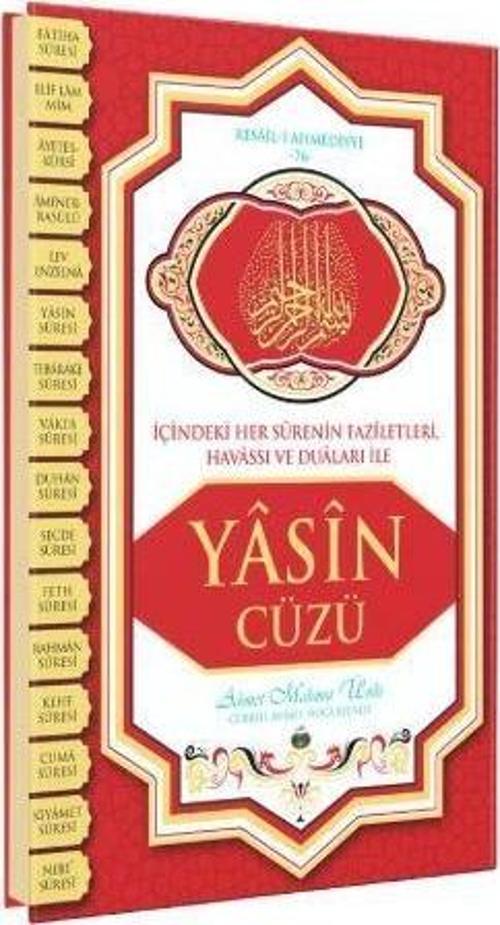 Yasin Cüzü Çanta Boy - Ciltli