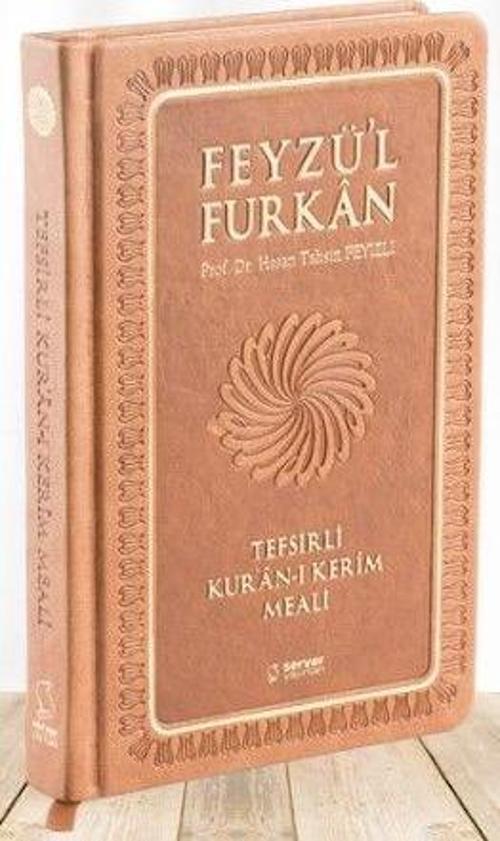 Feyzü'l Furkan Tefsirli Kur'an-ı Kerim Meali (Sempatik Cep Boy - Tefsirli Meal - Ciltli) - Taba