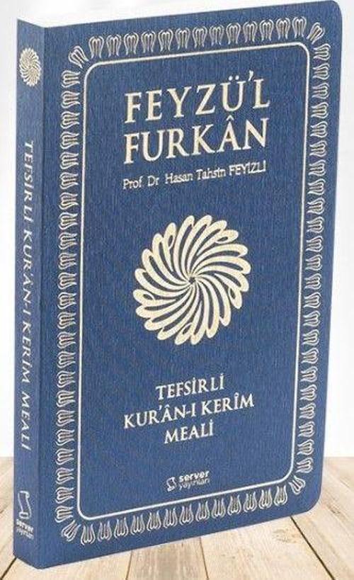 Feyzü'l Furkan Tefsirli Kur'an-ı Kerim Meali (Sempatik Cep Boy - İnce Cilt) - Lacivert