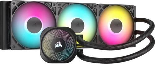 CORSAIR NAUTILUS 360 RS ARGB R2120 ARGB Fanlı 360mm Sıvı İşlemci Soğutucu-CW-9060093-WW