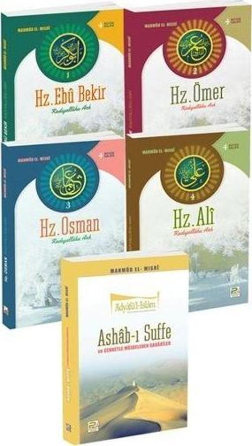 4 Büyük Halife ve Ashabı Suffe (5 Kitap)