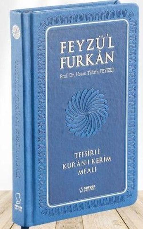 Feyzü'l Furkan Tefsirli Kur'an-ı Kerim Meali (Orta Boy - Tefsirli Meal - Ciltli) - LACİVERT