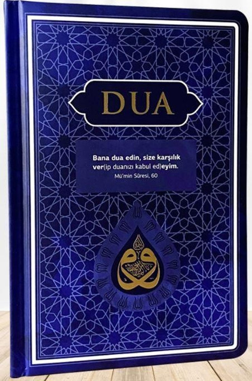 Dua (Evrad-ı Şerife) - Rahle Boy - Arapça+Türkçe - Lacivert
