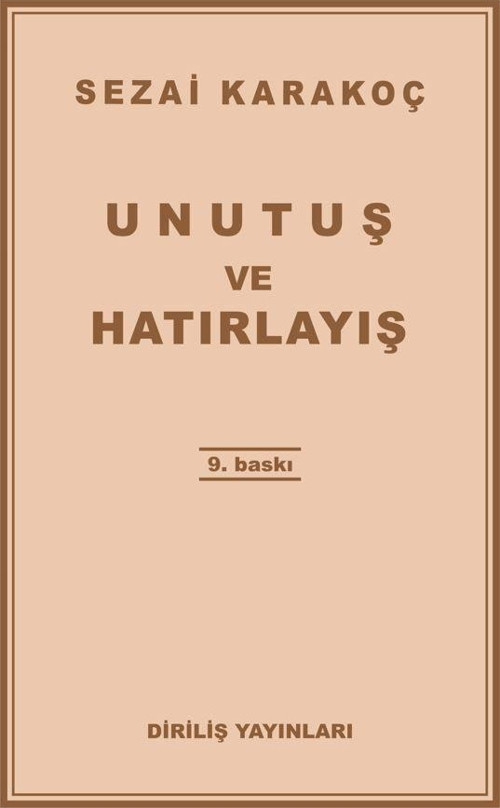 Unutuş ve Hatırlayış