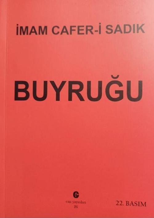İmam Cafer-i Sadık Buyruğu