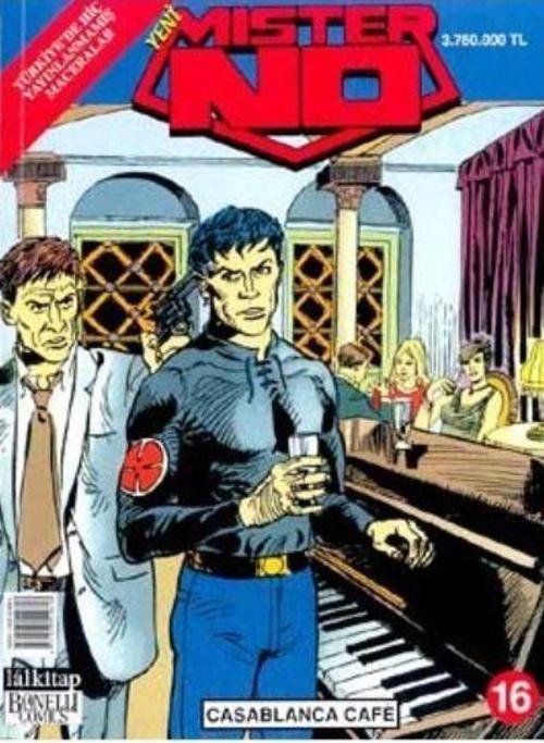 Mister No Casablanca Cafe Sayı: 16