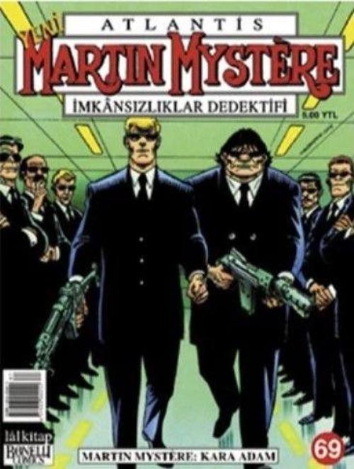 Atlantis Martin Mystere Yeni Seri Sayı: 69 Kara Adam İmkansızlıklar Dedektifi