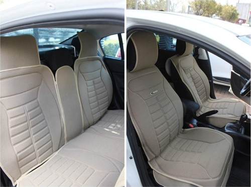 Renault Laguna 2 Lüx Oto Koltuk Minderi Ön Arka 5'li Set FIVESTAR Serisi BEJ