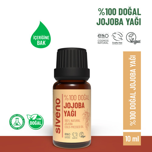 %100 Doğal Jojoba Yağı Soğuk Sıkım 10 ml