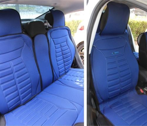 Volvo XC70 Lüx Oto Koltuk Minderi Ön Arka 5'li Set FIVESTAR Serisi MAVİ